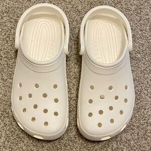 White Crocs